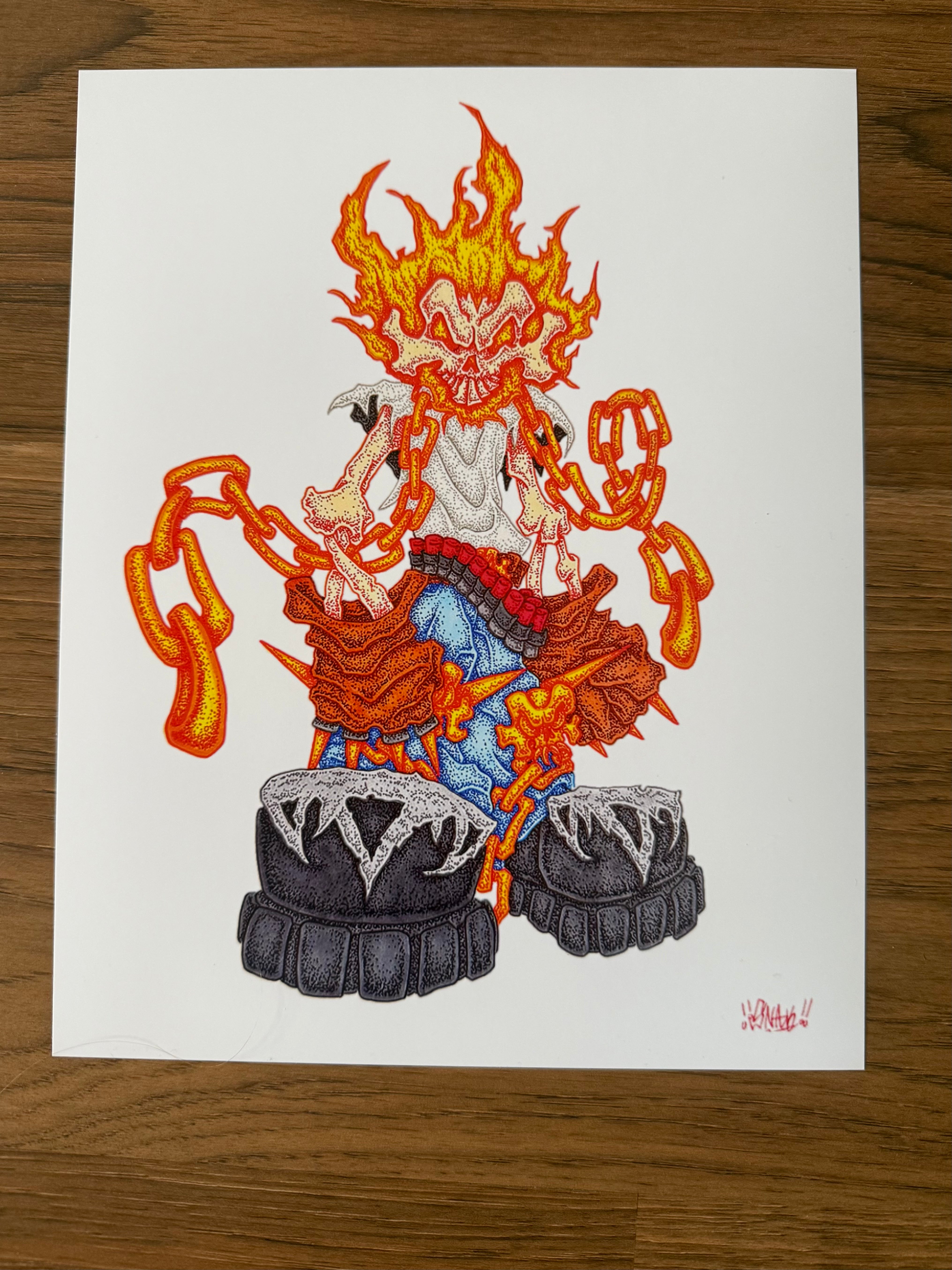 GHOST RIDER PRINT